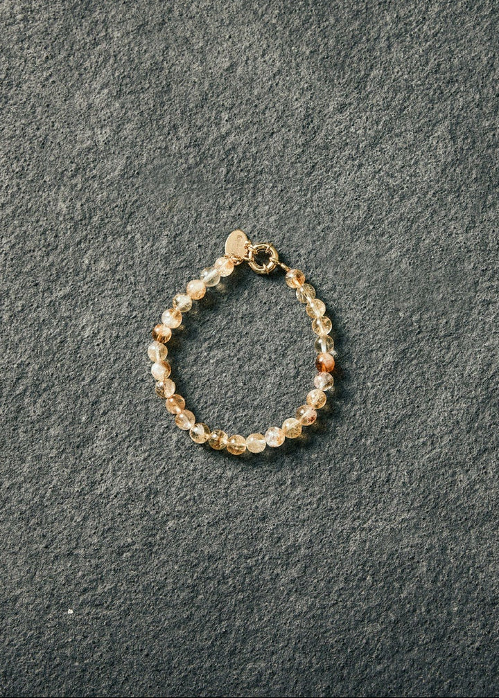 Citrine bracelet 6mm