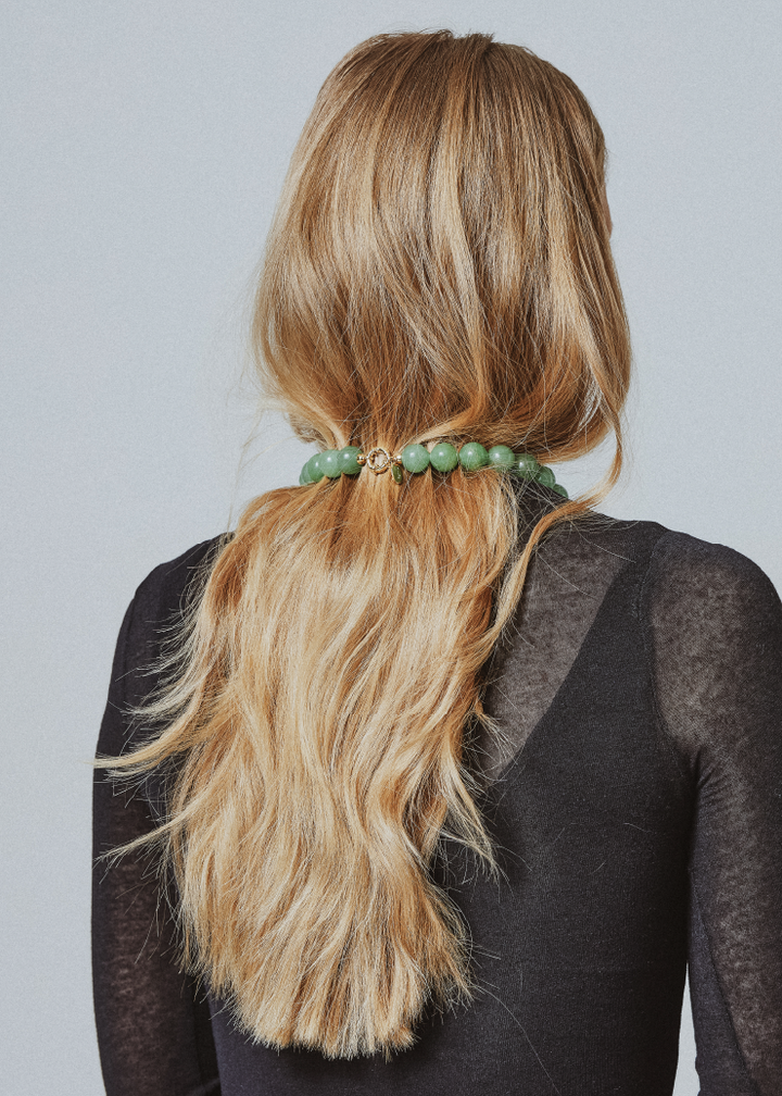 Green aventurine necklace 16mm