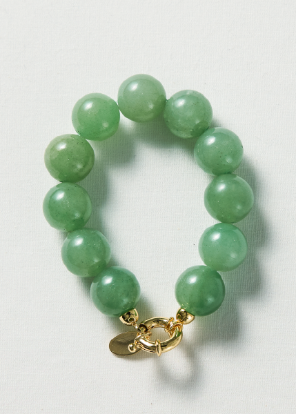 Green aventurine bracelet 16mm
