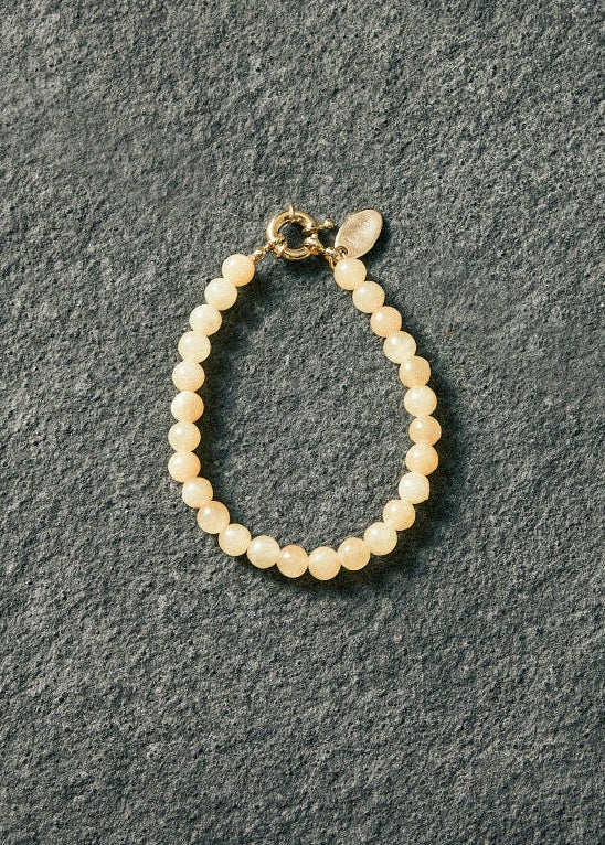 Honey jade bracelet 6mm