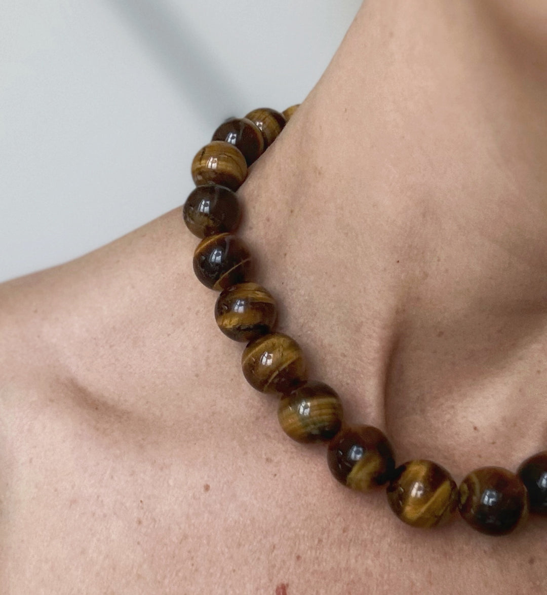 Yellow Tigereye Necklace