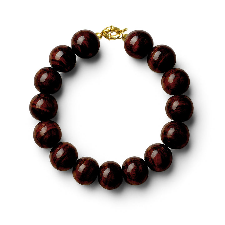 Red Tigereye Bracelet 16mm