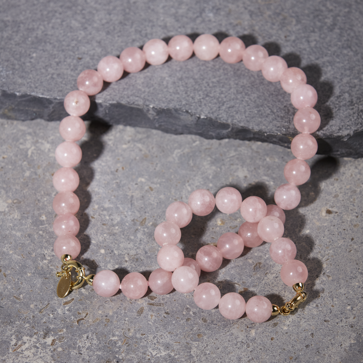 Rose Quartz Bracelet 14mm